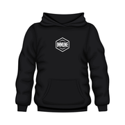IMMUNE Print Hoodie – Casual Black Long Sleeve Sweatshirt (POD)